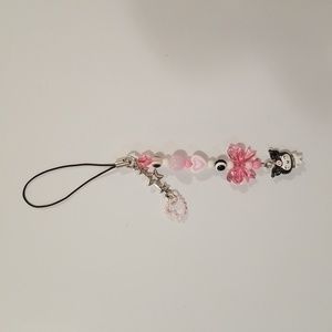 Black kuromi Keychain/ phone charm